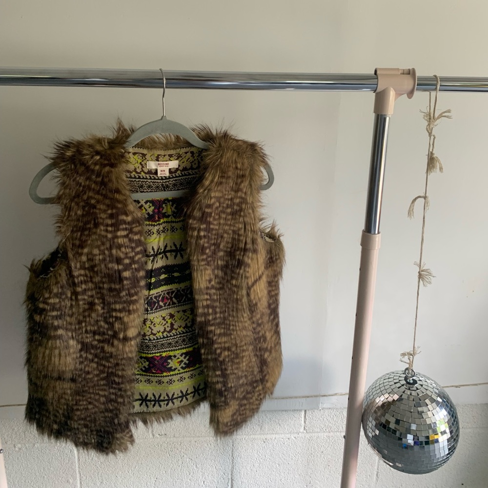 FAUX FUR MASSIMO VEST